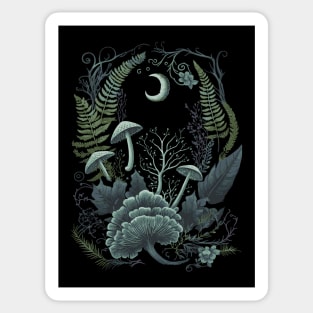 Witchy Celestial Fern Sticker